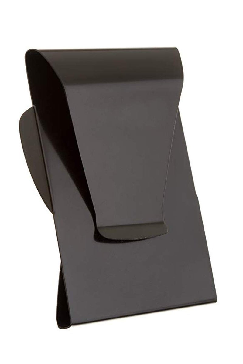 HONB Money Clip Credit Card Holder Father's Gift (Double sided Black) - Image 1